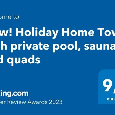 Holiday Home Tower With Private Pool, Sauna And Quads Smilcic Екстер'єр фото