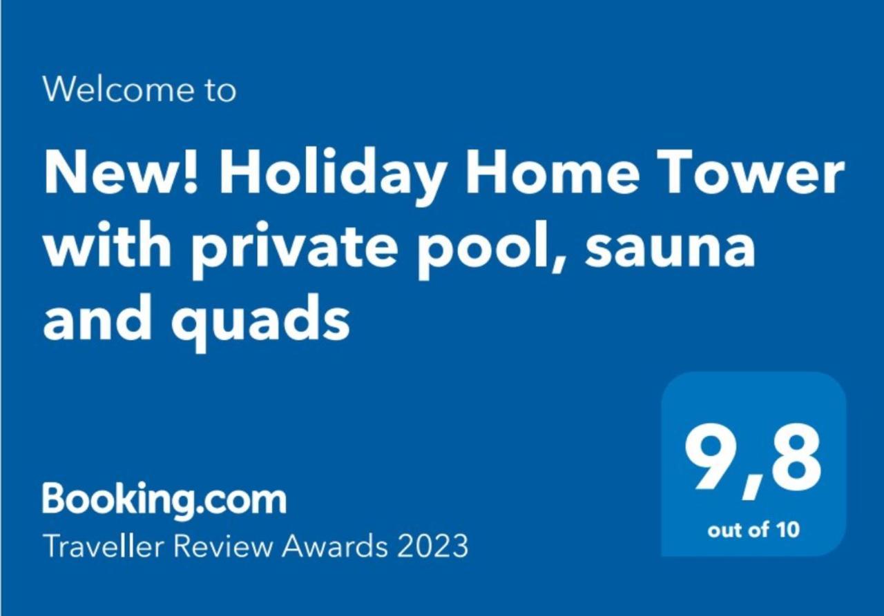Holiday Home Tower With Private Pool, Sauna And Quads Smilcic Екстер'єр фото